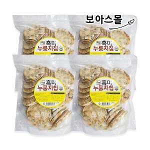 소담푸드 흑미 누룽지칩 200g x 4개