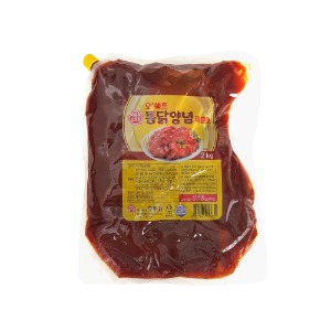 [오뚜기] 오쉐프 통닭양념소스(매운맛) 2kg