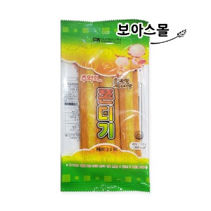 에코푸드 추억의 쫀디기 호박맛 고구마맛 110g x 30봉 (1박스)